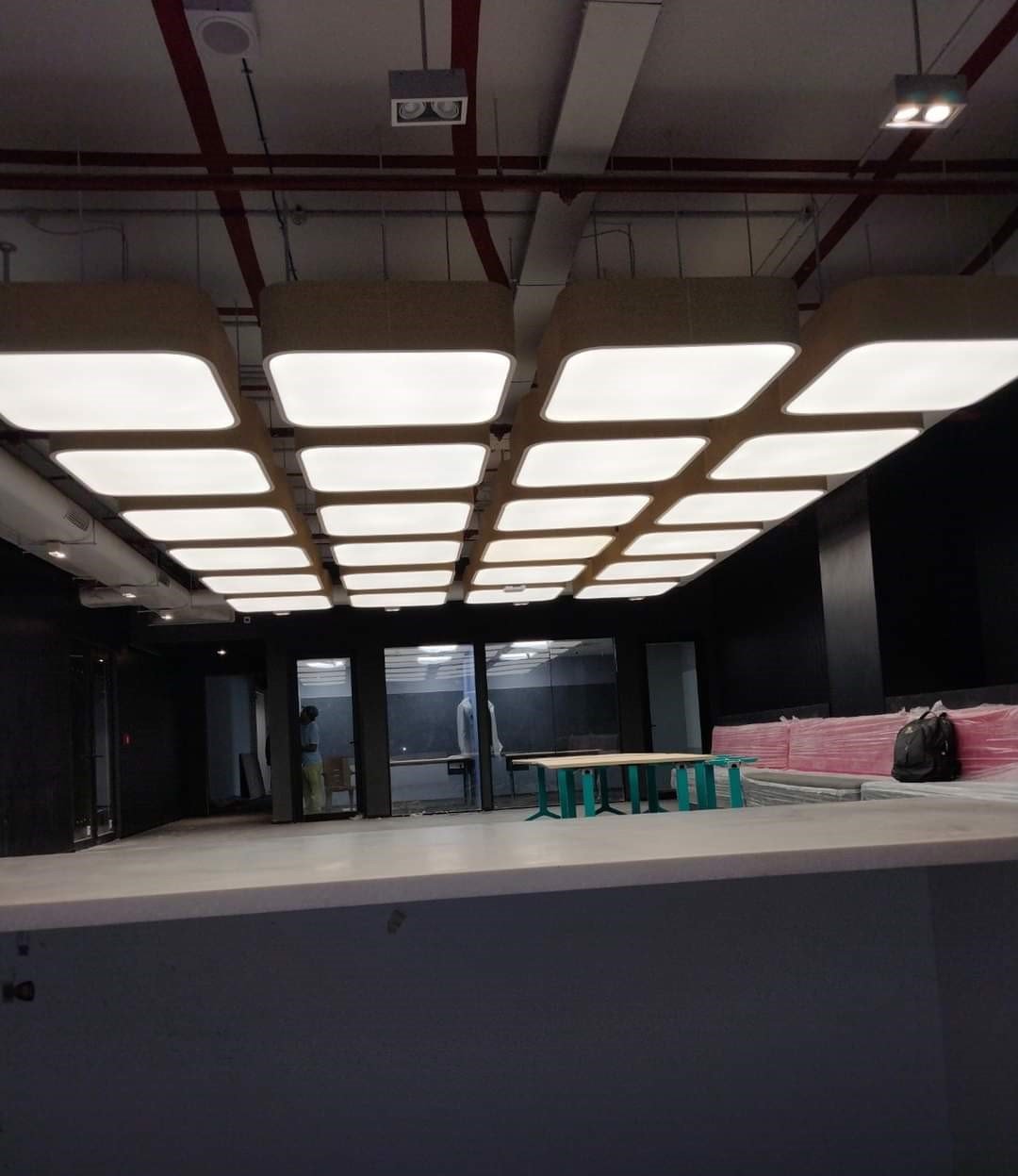 Translucent Grid Image